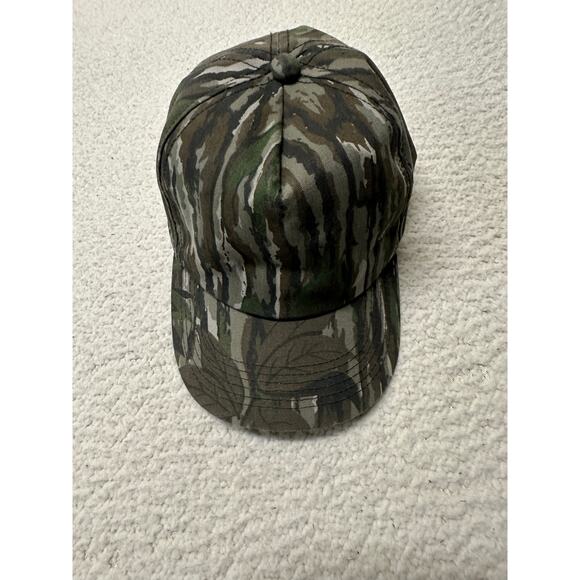 Vintage Camo Hat One Size Made in USA - Picture 2 of 6